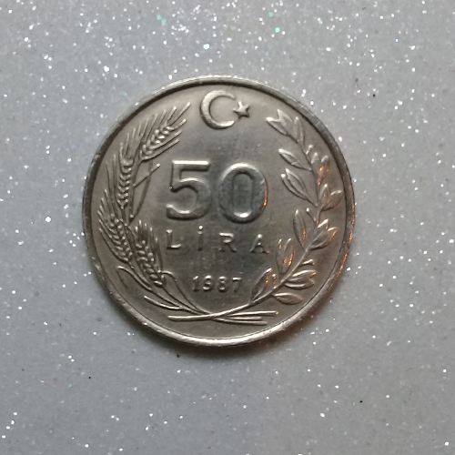 سکه پنجاه لیر